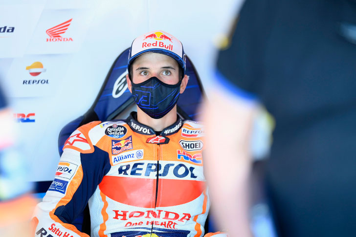 Alex Marquez of Honda Alex Marquez of Honda