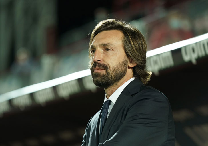 Andre Pirlo - Juventus manager Andre Pirlo - Juventus manager