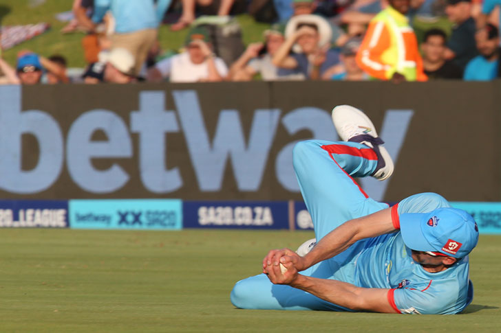 Anrich Nortje of Pretoria Capitals Anrich Nortje of Pretoria Capitals