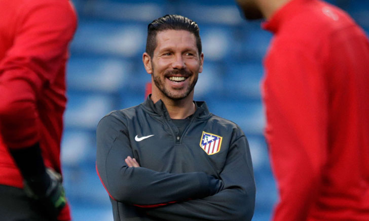 Atletico coach Diego Simeone Atletico coach Diego Simeone