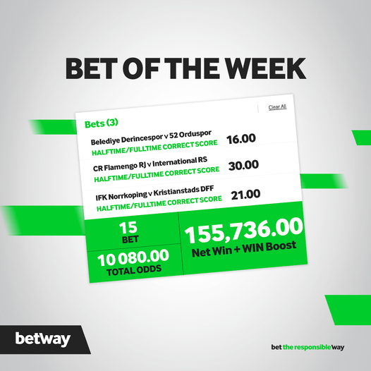 Bet of the week Bet of the week