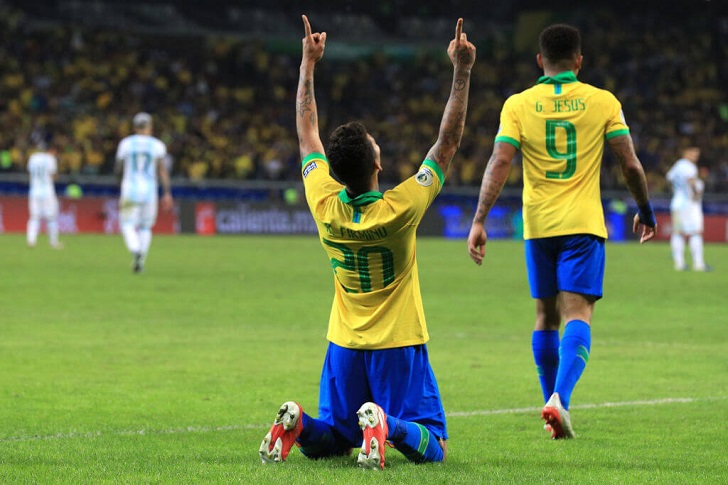 Brazil forward Roberto Firmino Brazil forward Roberto Firmino