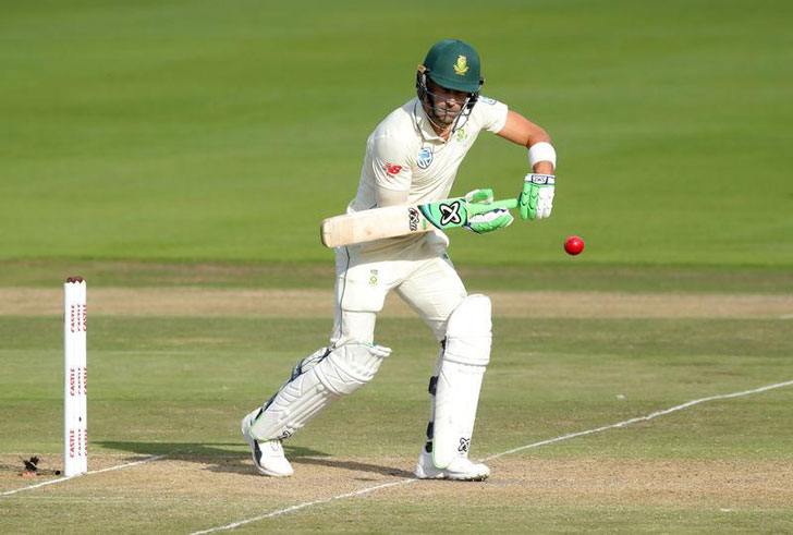 Faf du Plessis in action for South Africa. Faf du Plessis in action for South Africa.