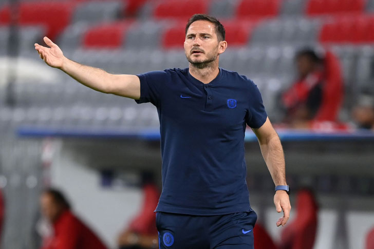 Chelsea manager Frank Lampard Chelsea manager Frank Lampard