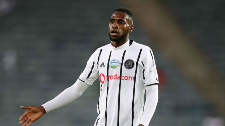 Frank Mhango in action for Pirates. Frank Mhango in action for Pirates.