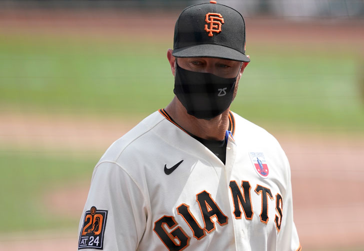 Gabe Kapler - Giants coach Gabe Kapler - Giants coach