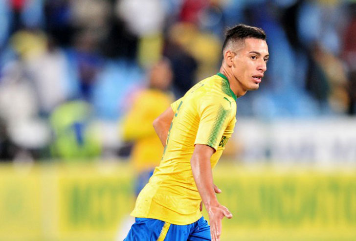 Gaston Sirino in action for Mamelodi Sundowns. Gaston Sirino in action for Mamelodi Sundowns.