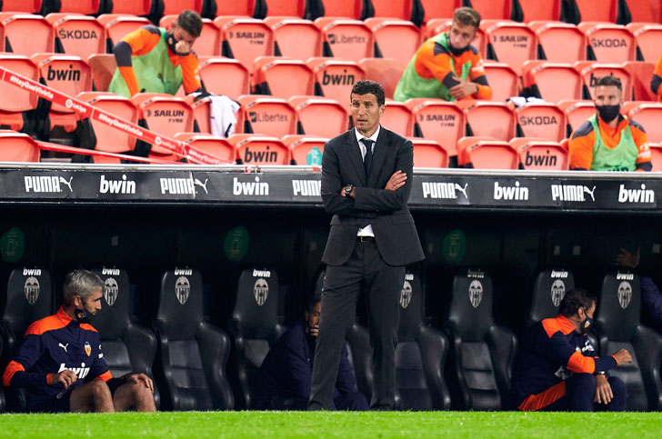 Javi Garcia - Valencia manager Javi Garcia - Valencia manager