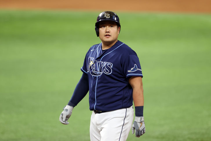 Ji-man Choi of Rays Ji-man Choi of Rays