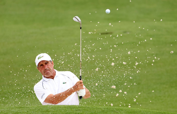 Jose Maria Olazabal in action Jose Maria Olazabal in action