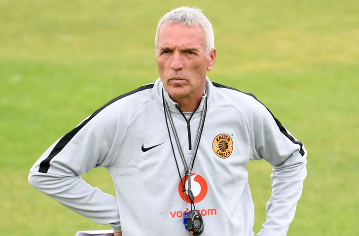 Ernst Middendorp - Chiefs coach Ernst Middendorp - Chiefs coach