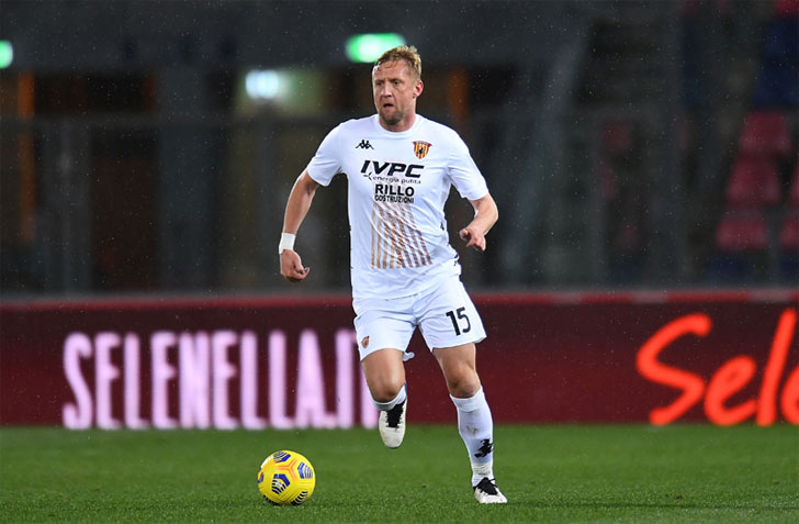 Kamil Glik of Benevento Kamil Glik of Benevento