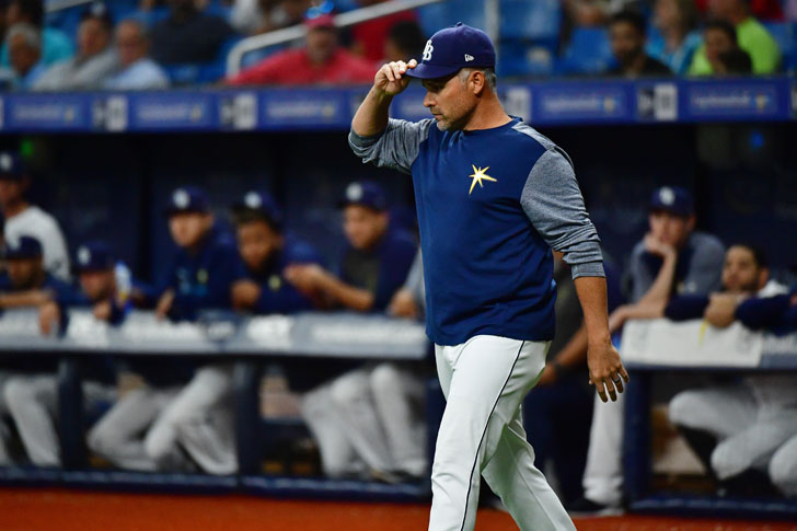 Kevin Cash - Blue Rays manager Kevin Cash - Blue Rays manager