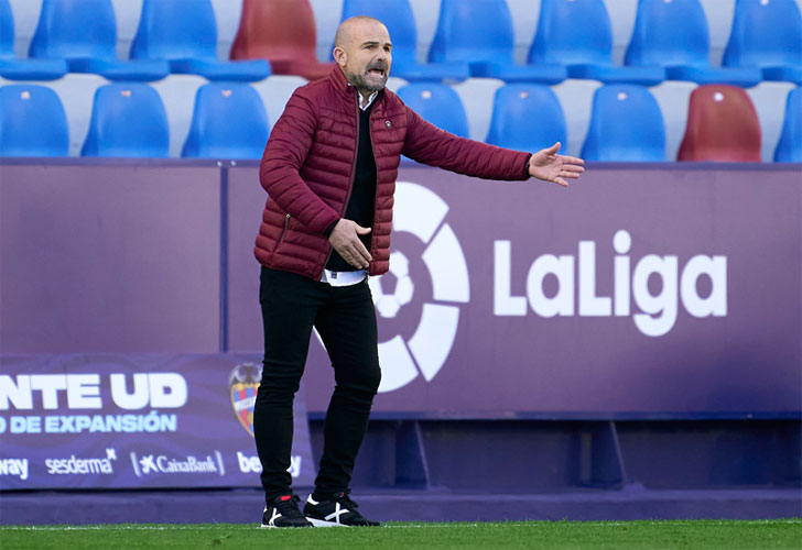 Levante manager Paco Lopez Levante manager Paco Lopez