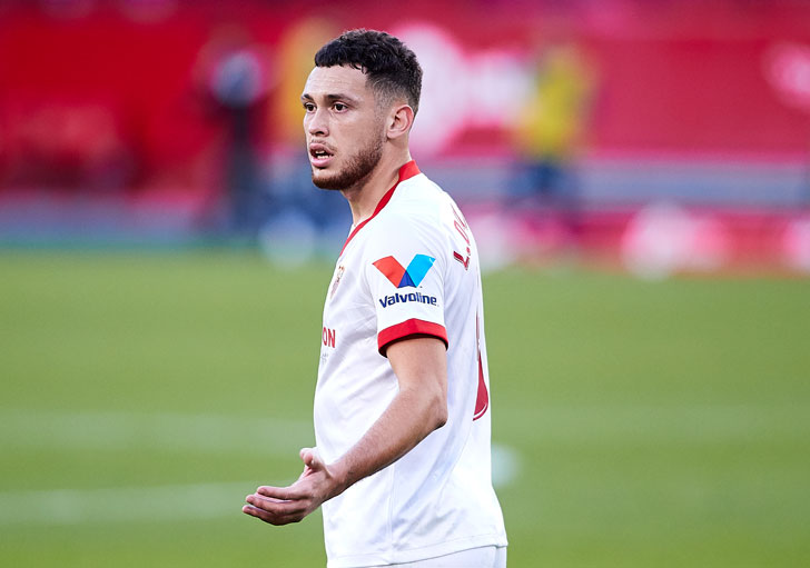 Lucas Ocampos of Sevilla Lucas Ocampos of Sevilla