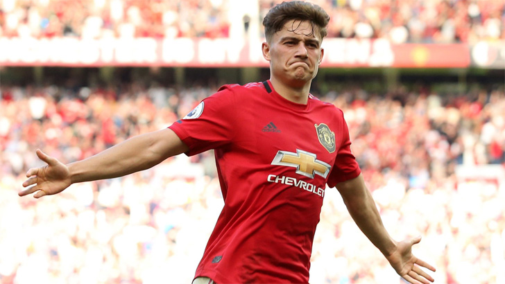 Manchester United winger Daniel James Manchester United winger Daniel James