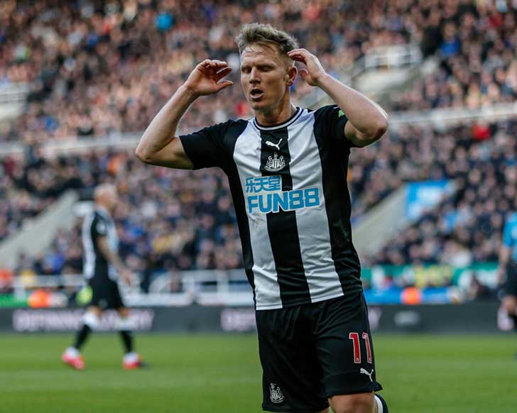 Matt Ritchie of Newcastle Matt Ritchie of Newcastle