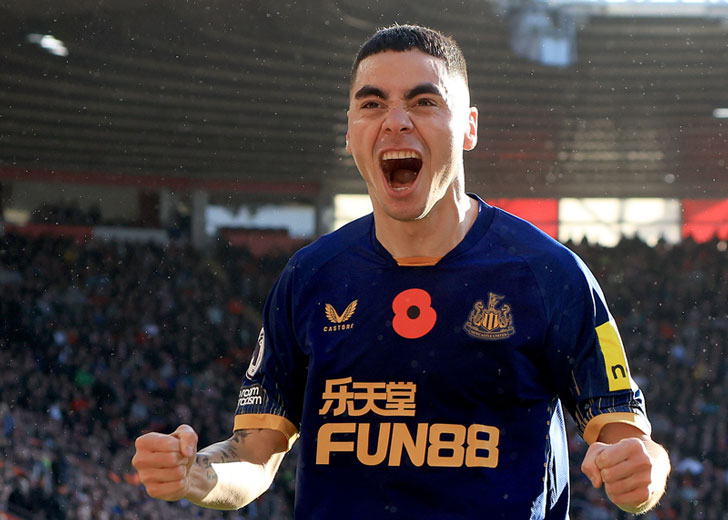 Miguel Almiron of Newcastle Miguel Almiron of Newcastle