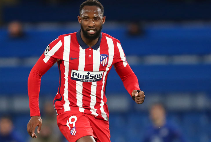 Moussa Dembele of Atletico Moussa Dembele of Atletico