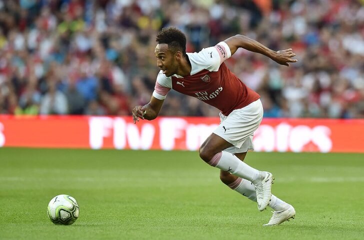 EPL review and preview of midweek action Pierre Emerick Aubameyang of Arsenal