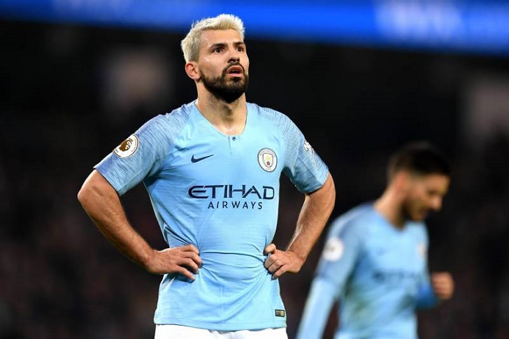 Sergio Aguero of Manchester City Sergio Aguero of Manchester City