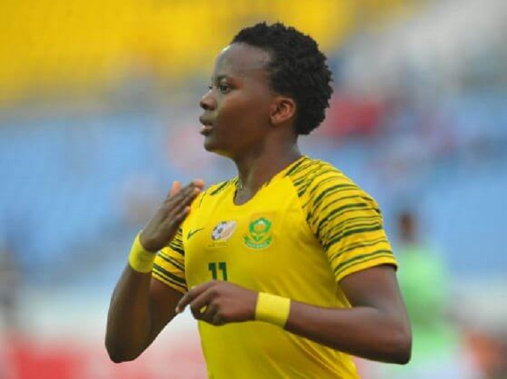 South Africa forward Noko Matlou South Africa forward Noko Matlou