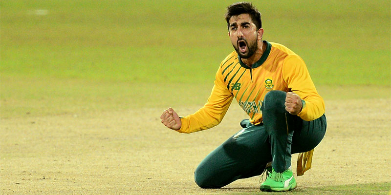 Tabraiz Shamsi of South Africa Tabraiz Shamsi of South Africa