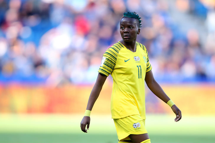 Thembi Kgatlana of South Africa Thembi Kgatlana of South Africa