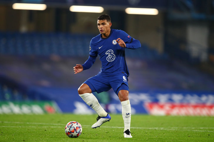 Thiago Silva of Chelsea Thiago Silva of Chelsea