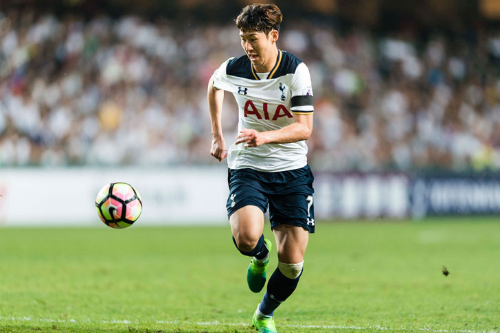 Spurs forward Son Heung-min Spurs forward Son Heung-min