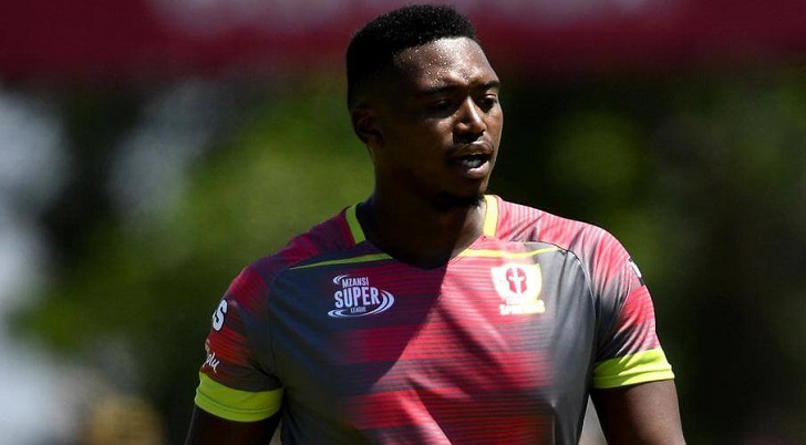 Tshwane Spartans bowler Lungi Ngidi Tshwane Spartans bowler Lungi Ngidi