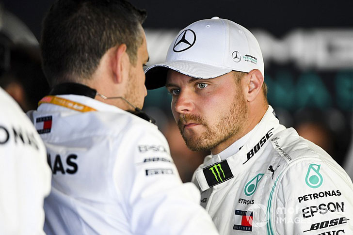 Valtteri Bottas of Mercedes Valtteri Bottas of Mercedes