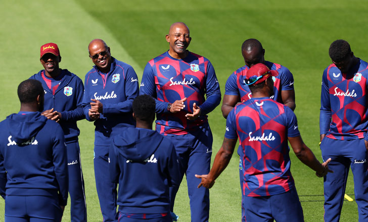 West Indies head coach Phil Simmons West Indies head coach Phil Simmons