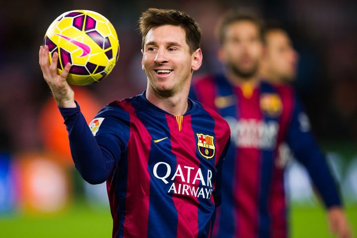 Lionel Messi of Barcelona Lionel Messi of Barcelona