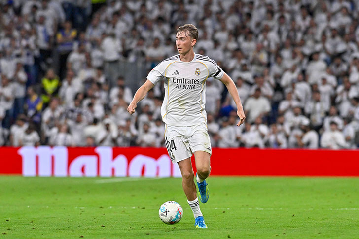 Dean Huijsen of Real Madrid